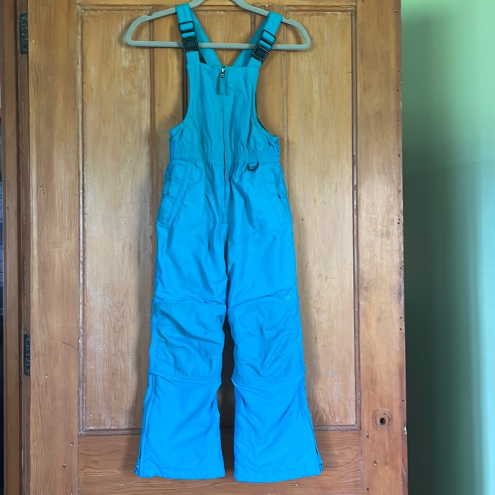 Lands’ End, Snow Pants, Unisex, Size 7, Teal